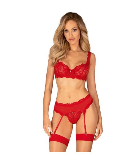 Obsessive - amor cherris set 3 piezas s/m