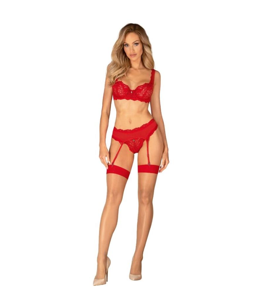 Obsessive - amor cherris set 3 piezas s/m