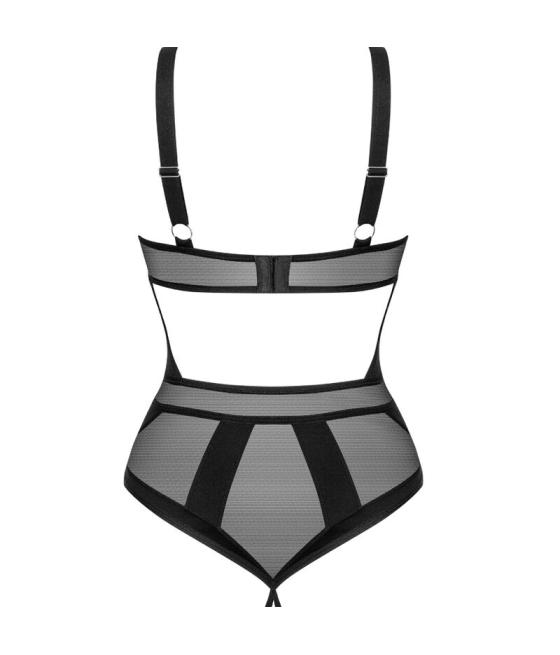 Obsessive - chic amoria crotchless teddy xs/s