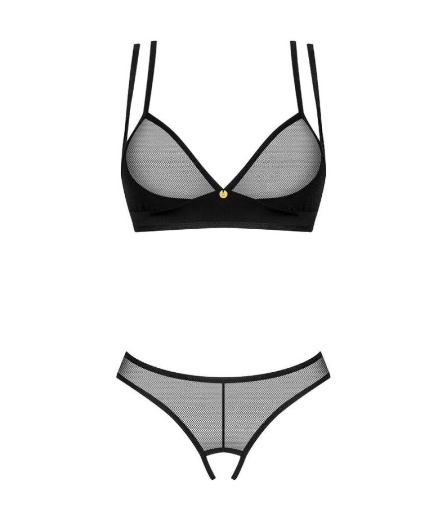 Obsessive - nesari set dos piezas crotchless xs/s