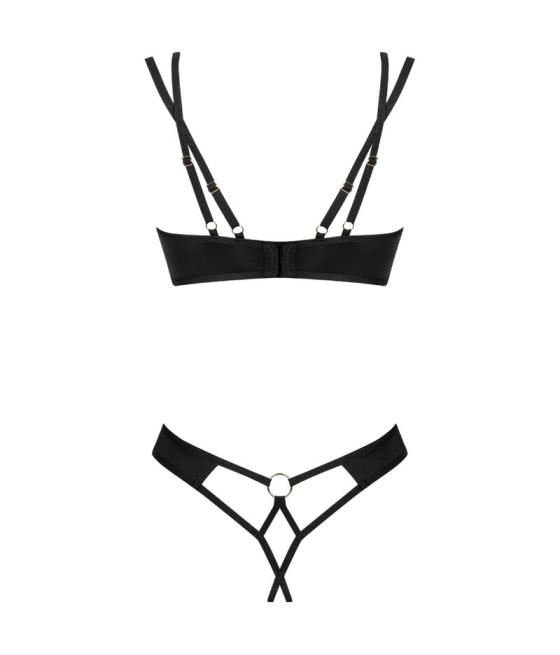 Obsessive - nesari set dos piezas crotchless xs/s