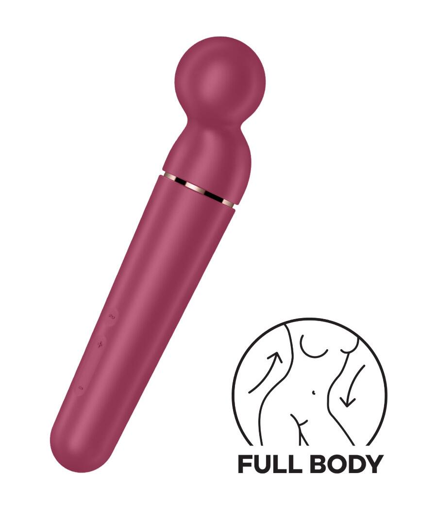 Satisfyer - planet wand-er masajeador vibrador berry