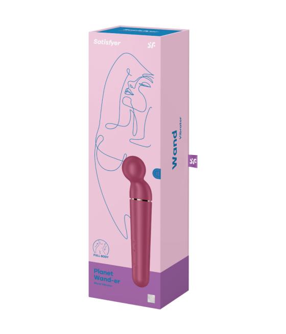 Satisfyer - planet wand-er masajeador vibrador berry
