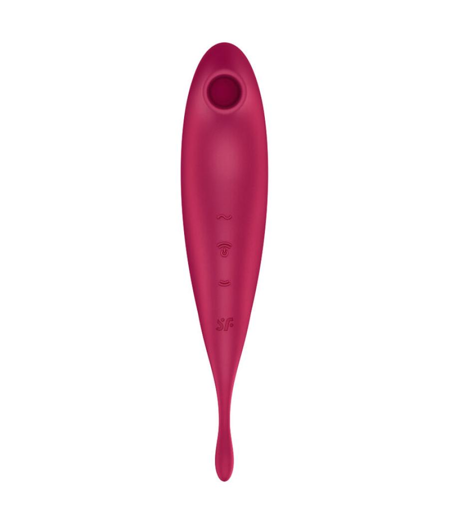 Satisfyer - twirling pro+ estimulador y vibrador app