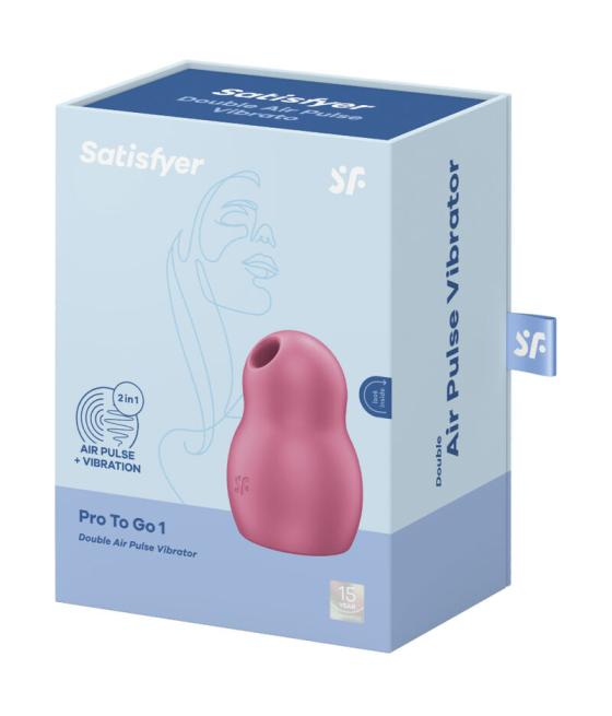 Satisfyer - pro to go 1 estimulador y vibrador doble
