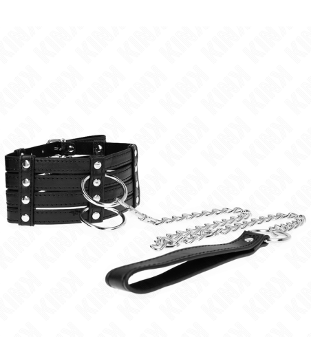 Kink - collar con correa 65 cm estilo sub ajustable 35-51 cm x 7 cm