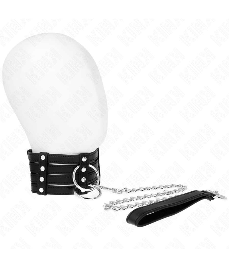 Kink - collar con correa 65 cm estilo sub ajustable 35-51 cm x 7 cm