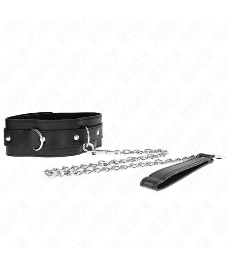 Kink - collar con correa 65 cm negro 54 x 4.5 cm