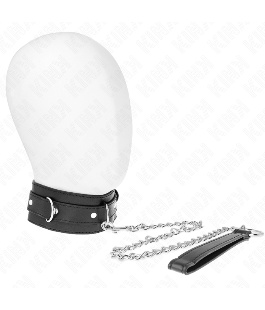 Kink - collar con correa 65 cm negro 54 x 4.5 cm