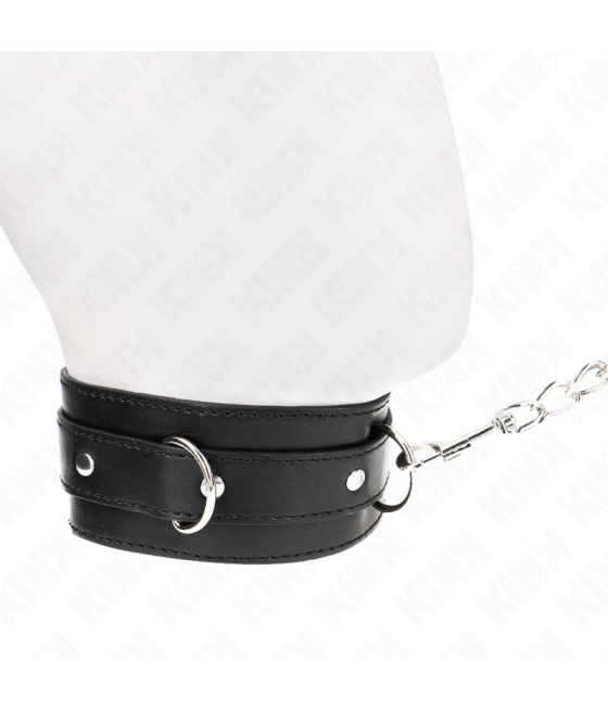 Kink - collar con correa 65 cm negro 54 x 4.5 cm