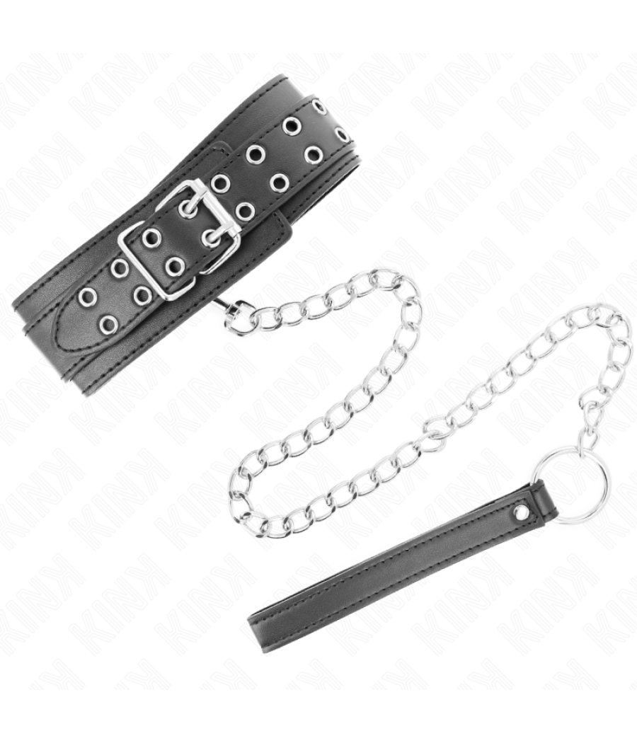 Kink - collar con correa de encaje 75 cm modelo scandal 44 x 10 cm