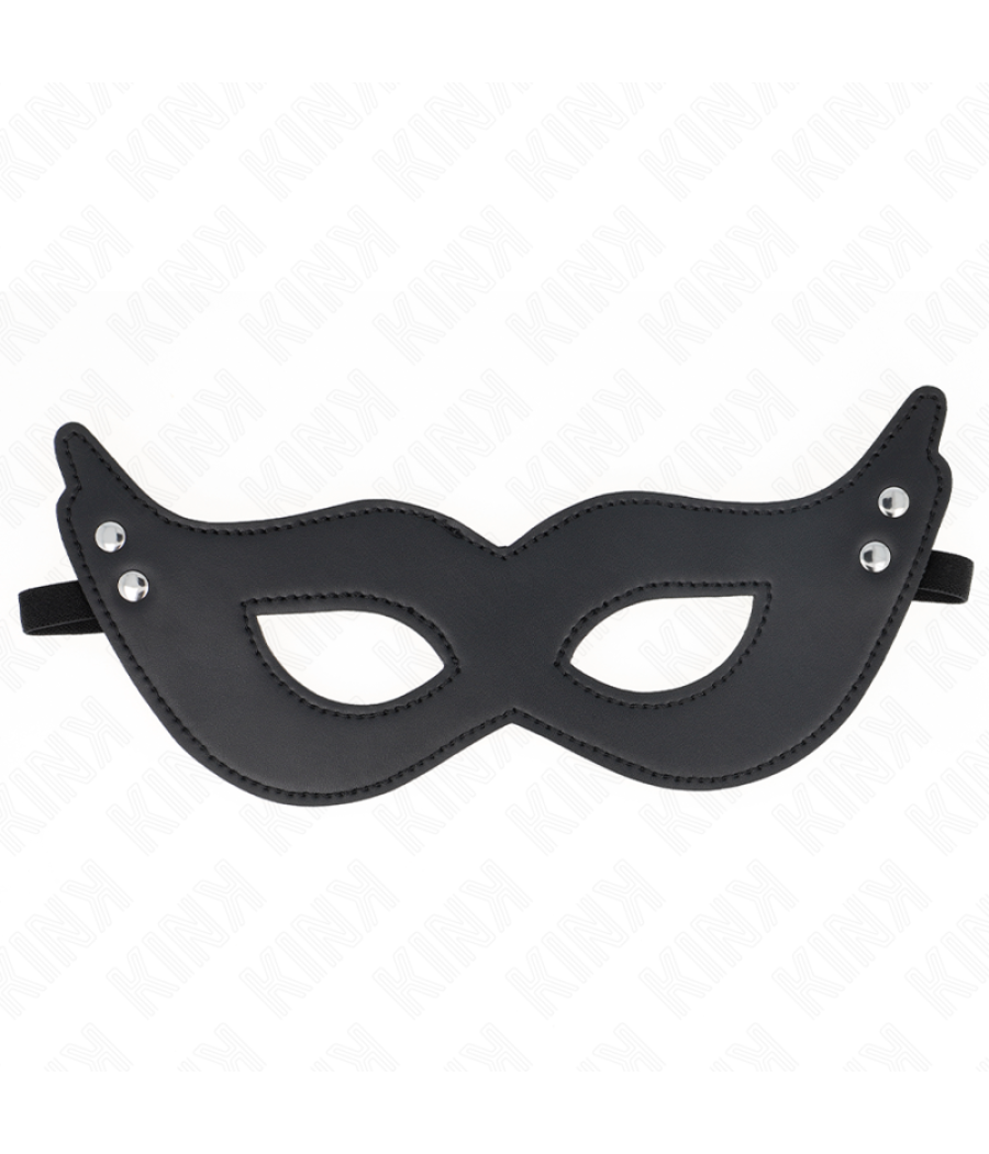 Kink - mÁscara de polipiel con remaches modelo 1 26 x 8 cm