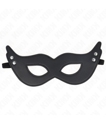 Kink - mÁscara de polipiel con remaches modelo 1 26 x 8 cm