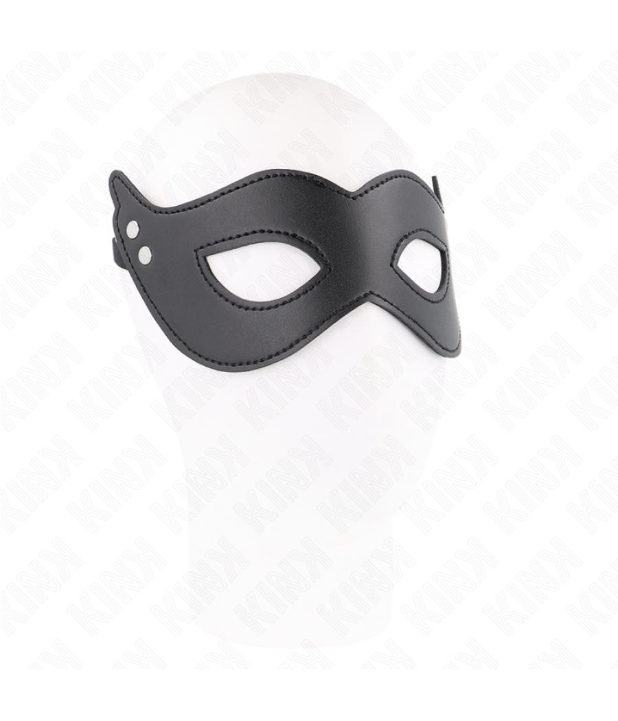 Kink - mÁscara de polipiel con remaches modelo 1 26 x 8 cm
