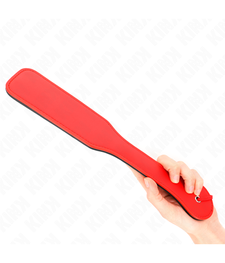 Kink - pala de dos caras rojo y negro 32 x 6 cm