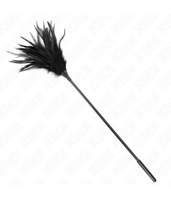 Kink - plumas mÚltiples para cosquillas negro 45 cm