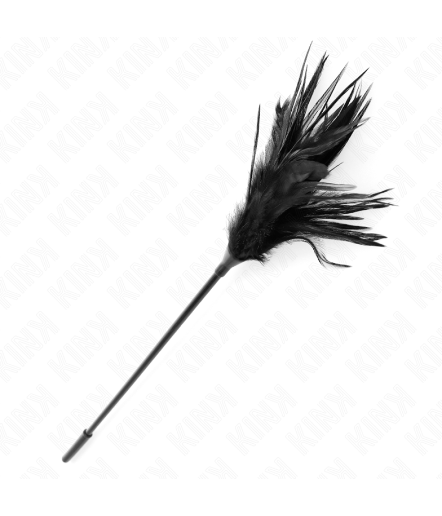 Kink - plumas mÚltiples para cosquillas negro 45 cm