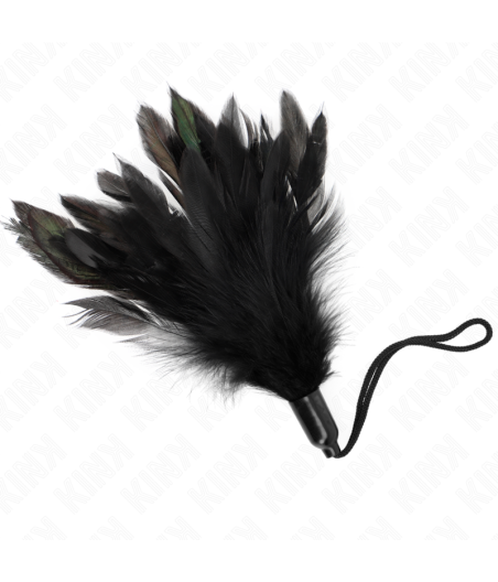Kink - plumas para cosquillas con mango de cuerda base de plÁstico 15 cm