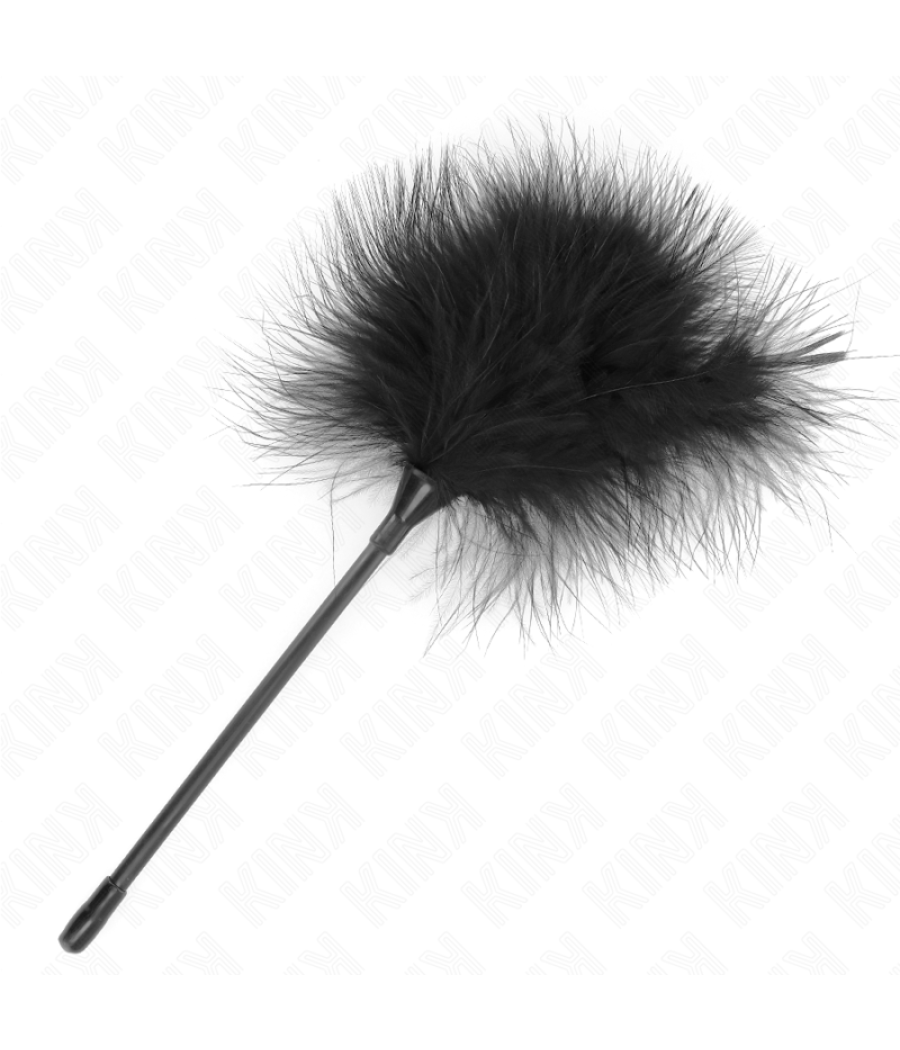 Kink - plumas para cosquillas negro usado para el kit bondage 27 cm