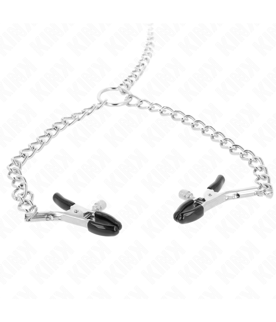 Kink - pinzas para pezones doble 32 cm con cadenas 14 cm