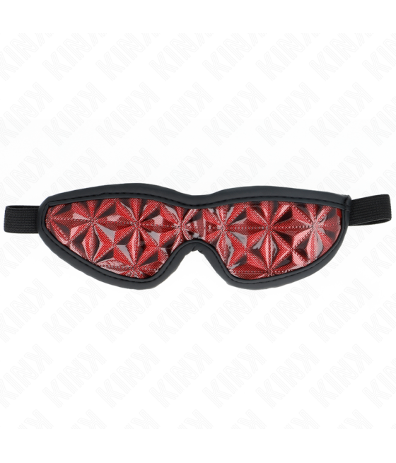 Kink - venda con patrÓn de diamantes rojo 20.5 x 6 cm