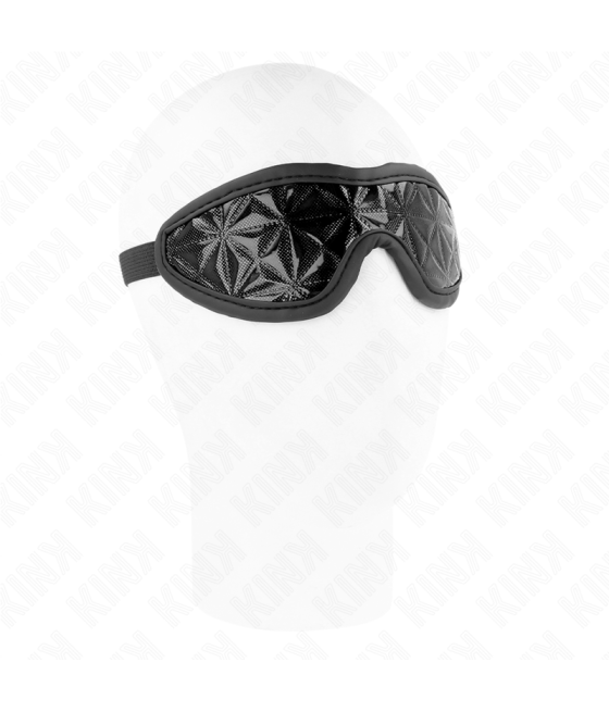 Kink - venda con patrÓn de diamantes negro 20.5 x 6 cm
