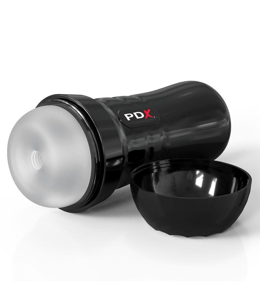 Pdx extreme - slide & glide masturbador autolubricante transparente