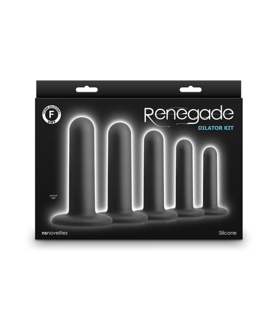 Ns novelties - renegade kit dilatador negro