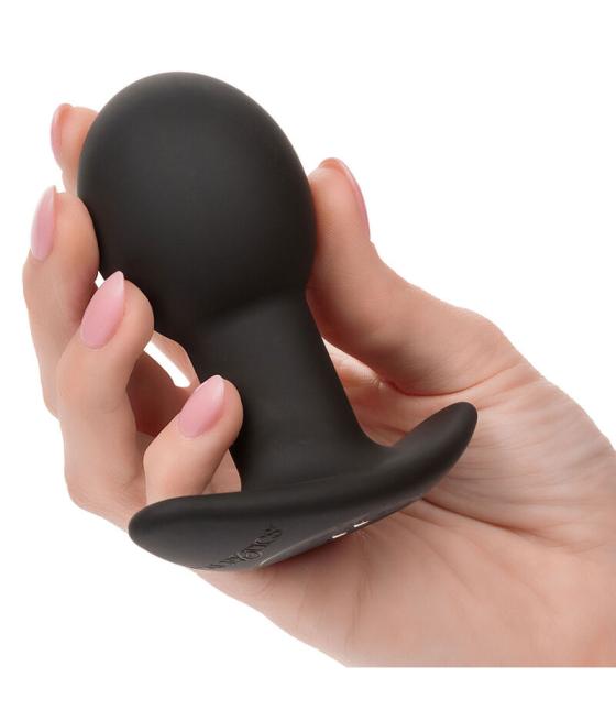Calexotics - rock bottom plug anal 10 vibraciones silicona negro