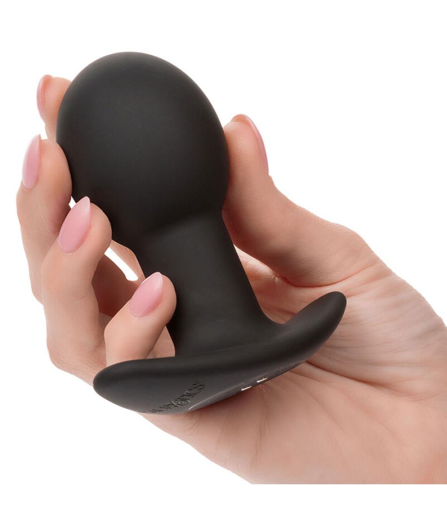 Calexotics - rock bottom plug anal 10 vibraciones silicona negro