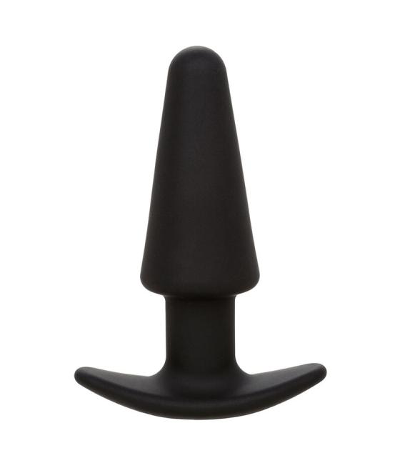 Calexotics - rock bottom plug anal cÓnico 10 vibraciones silicona negro