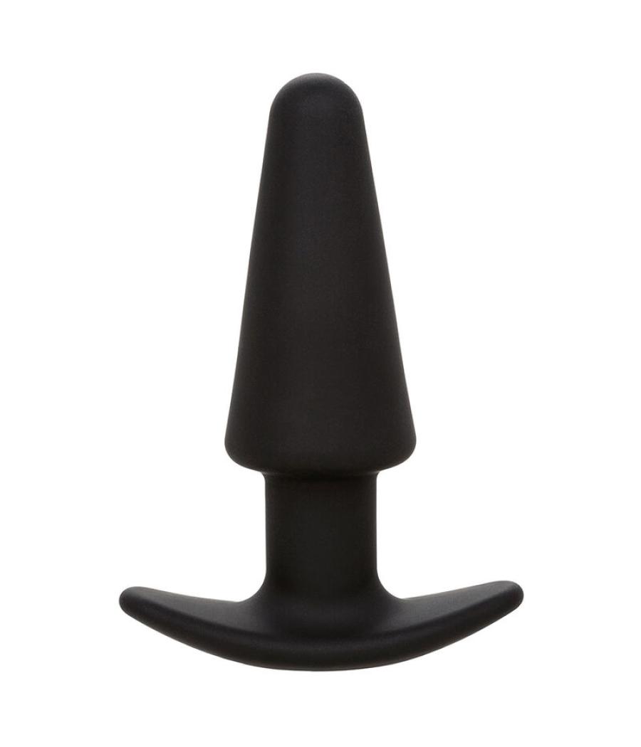 Calexotics - rock bottom plug anal cÓnico 10 vibraciones silicona negro