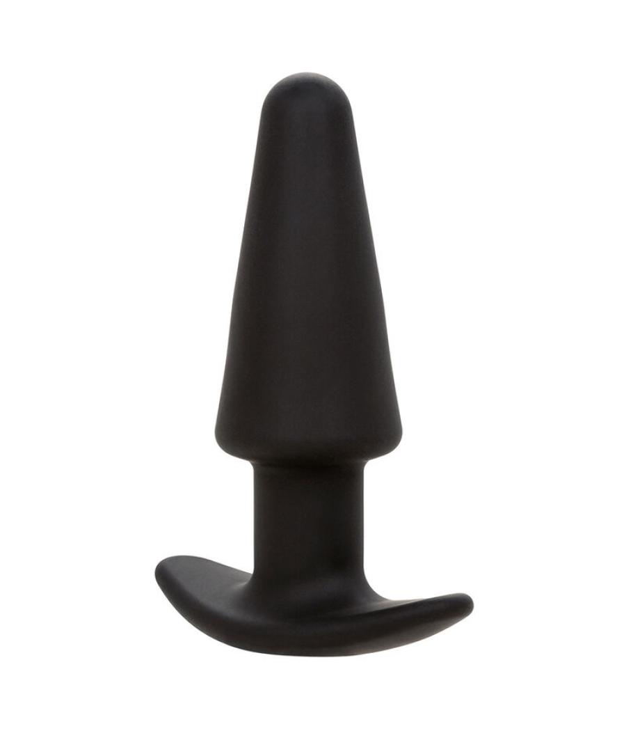 Calexotics - rock bottom plug anal cÓnico 10 vibraciones silicona negro