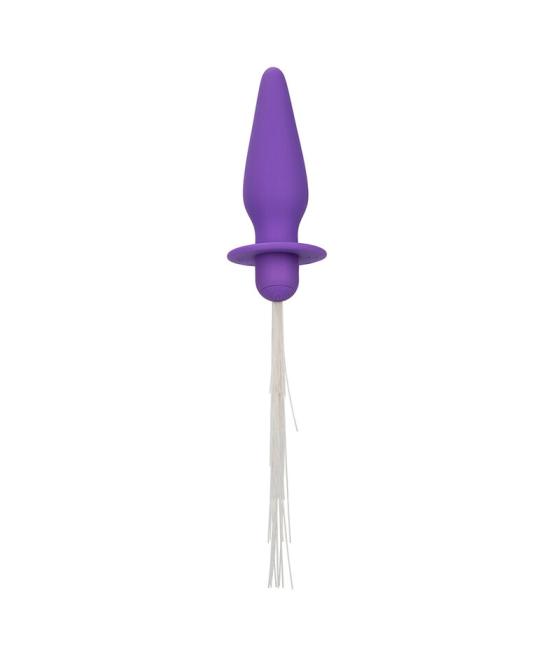 Calexotics - southern lights light up plug anal con luces 10 vibraciones silicona violeta