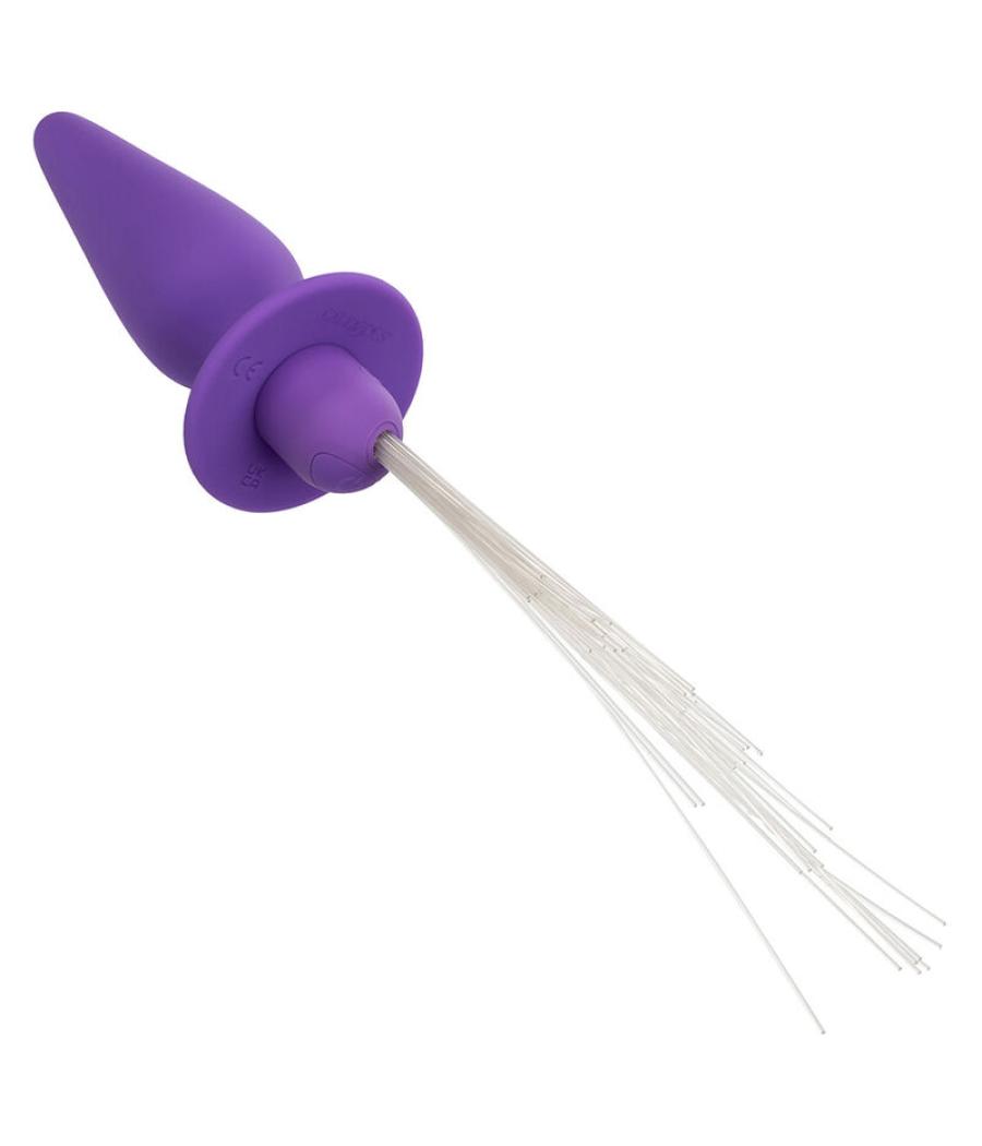 Calexotics - southern lights light up plug anal con luces 10 vibraciones silicona violeta