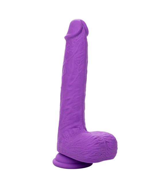 Calexotics - studs vibrador recargable y giratorio 10 vibraciones violeta