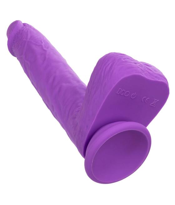 Calexotics - studs vibrador recargable y giratorio 10 vibraciones violeta