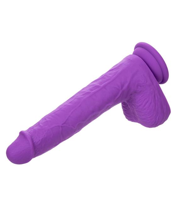 Calexotics - studs vibrador recargable y giratorio 10 vibraciones violeta
