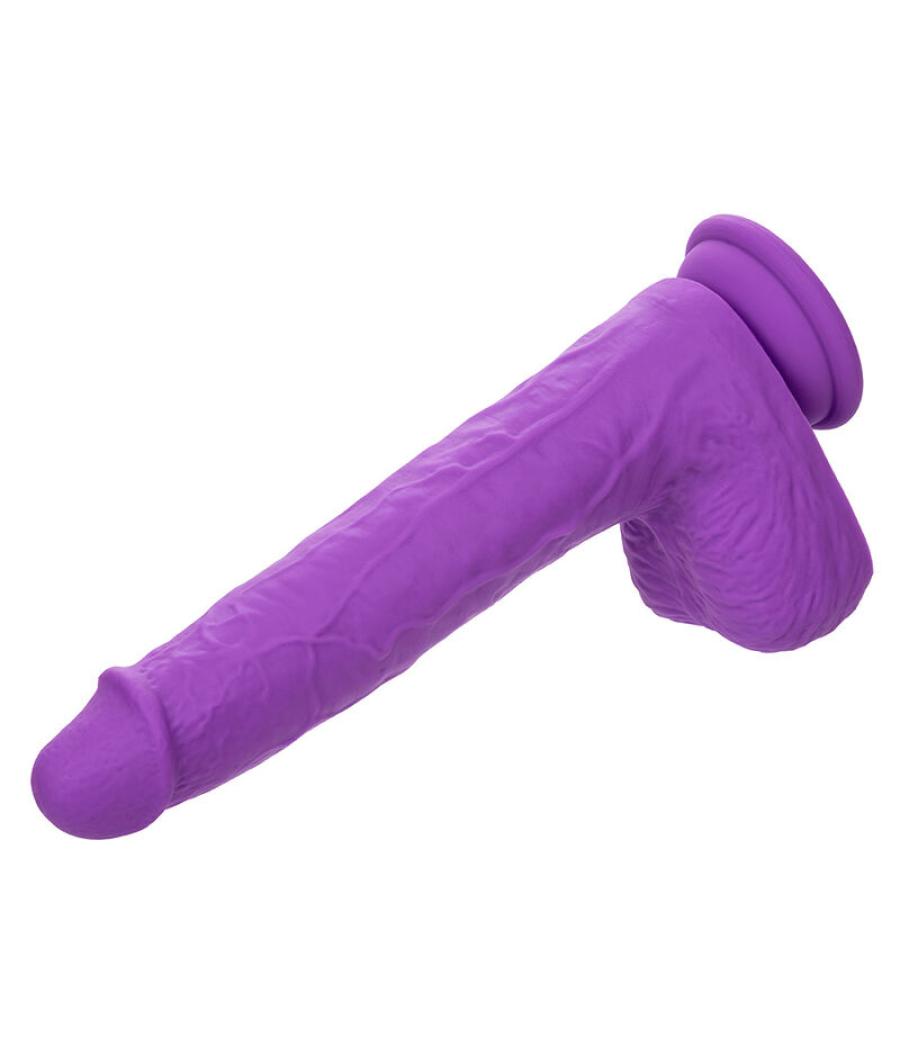 Calexotics - studs vibrador recargable y giratorio 10 vibraciones violeta