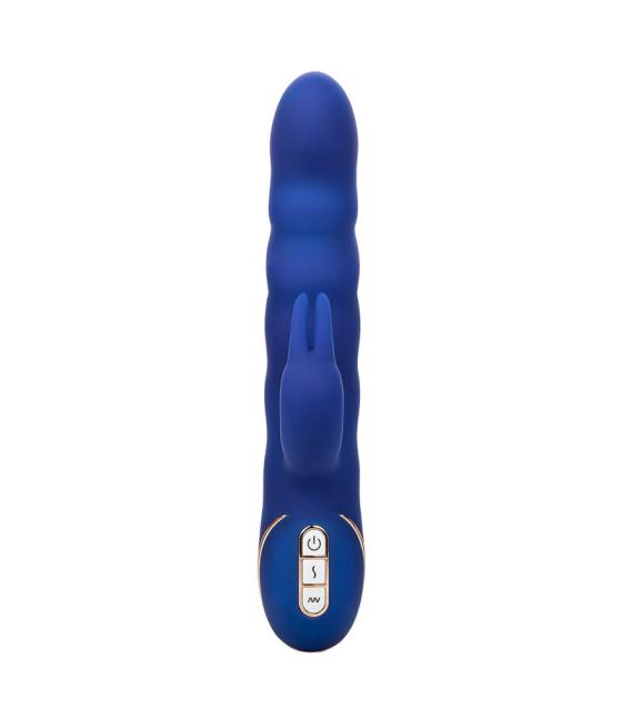 Calexotics - jack vibrador rabbit movimiento de ondas azul
