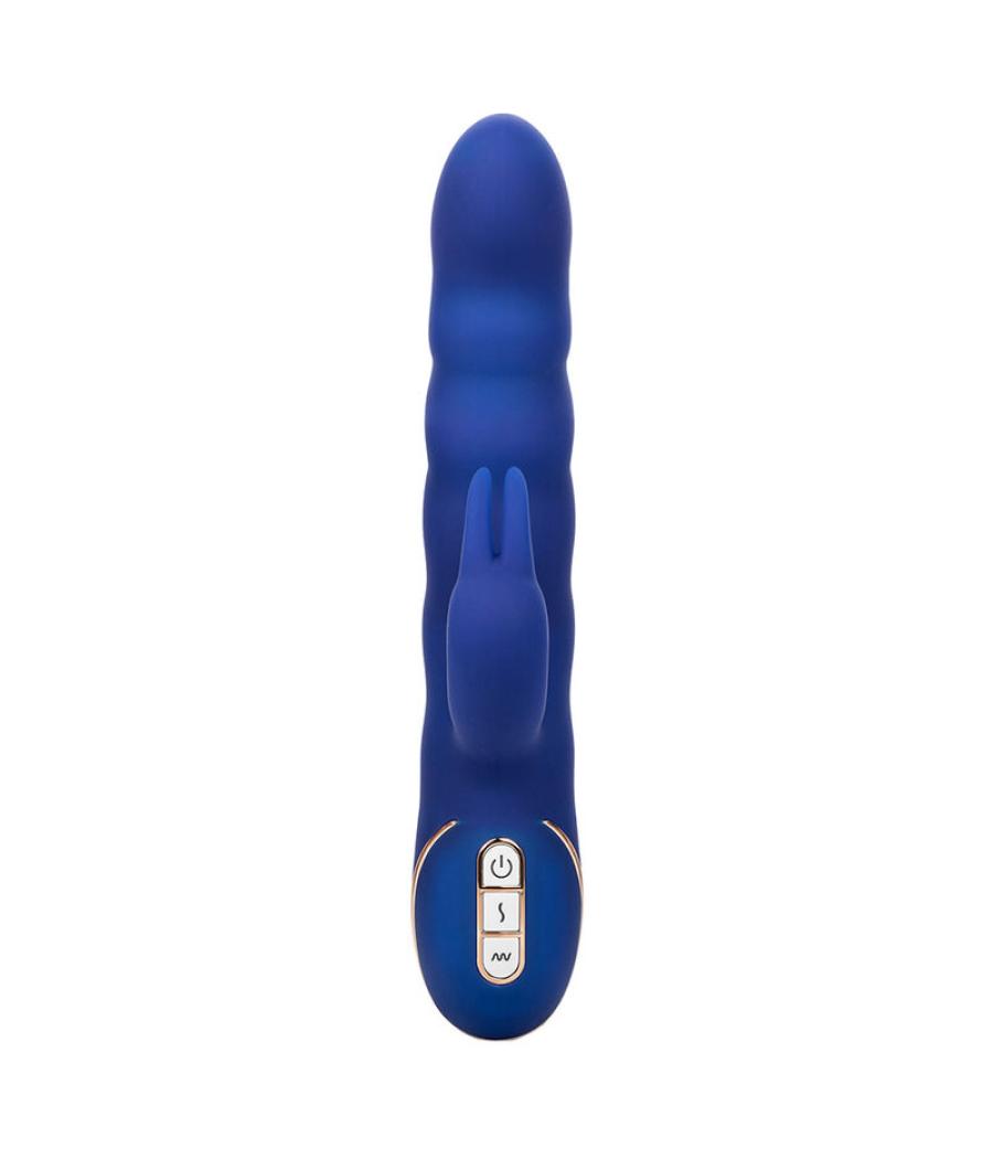 Calexotics - jack vibrador rabbit movimiento de ondas azul