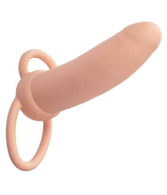 Calexotics - maxx doble penetrador grueso 10 vibraciones natural