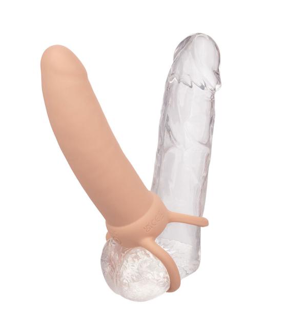 Calexotics - maxx doble penetrador grueso 10 vibraciones natural