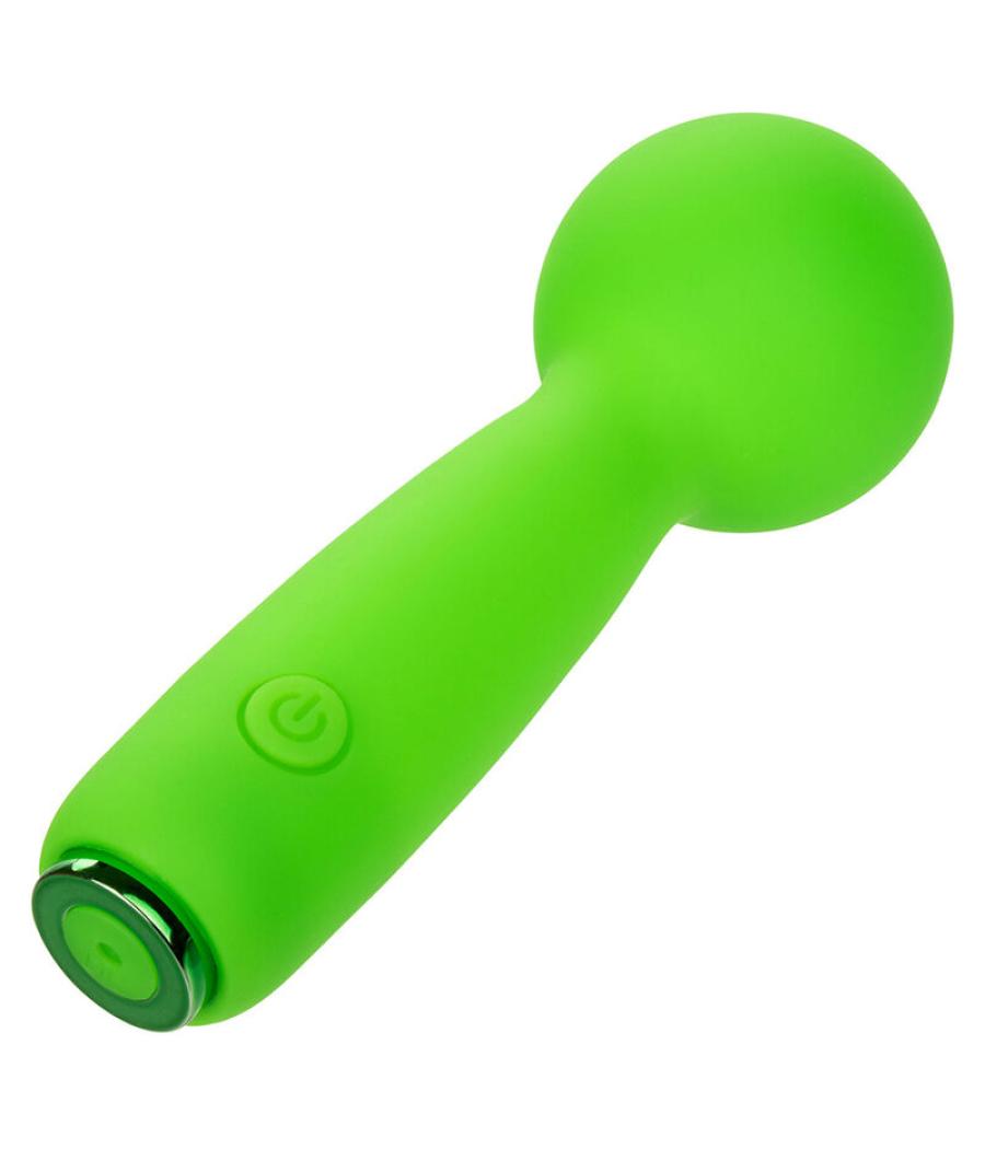 Calexotics - neon vibes the bubbly vibe mini masajeador 10 vibraciones verde