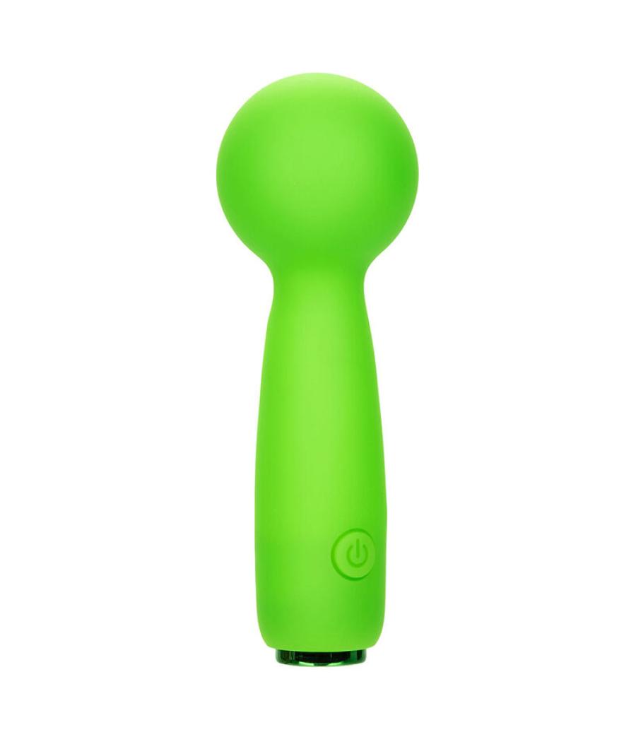 Calexotics - neon vibes the bubbly vibe mini masajeador 10 vibraciones verde