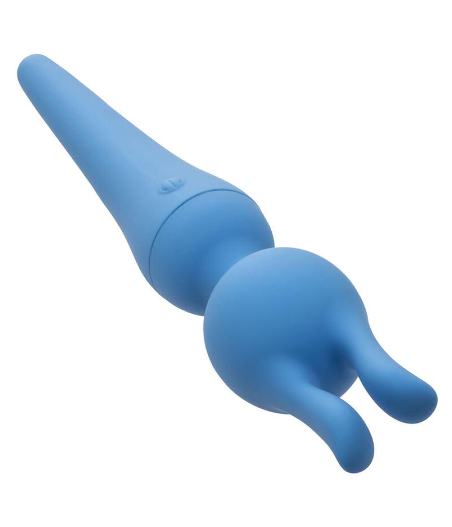 Calexotics - couture kit vibrador wand 10 vibraciones azul