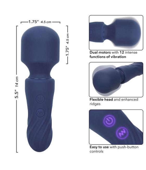 Calexotics - charisma charm masajeador 12 funciones morado