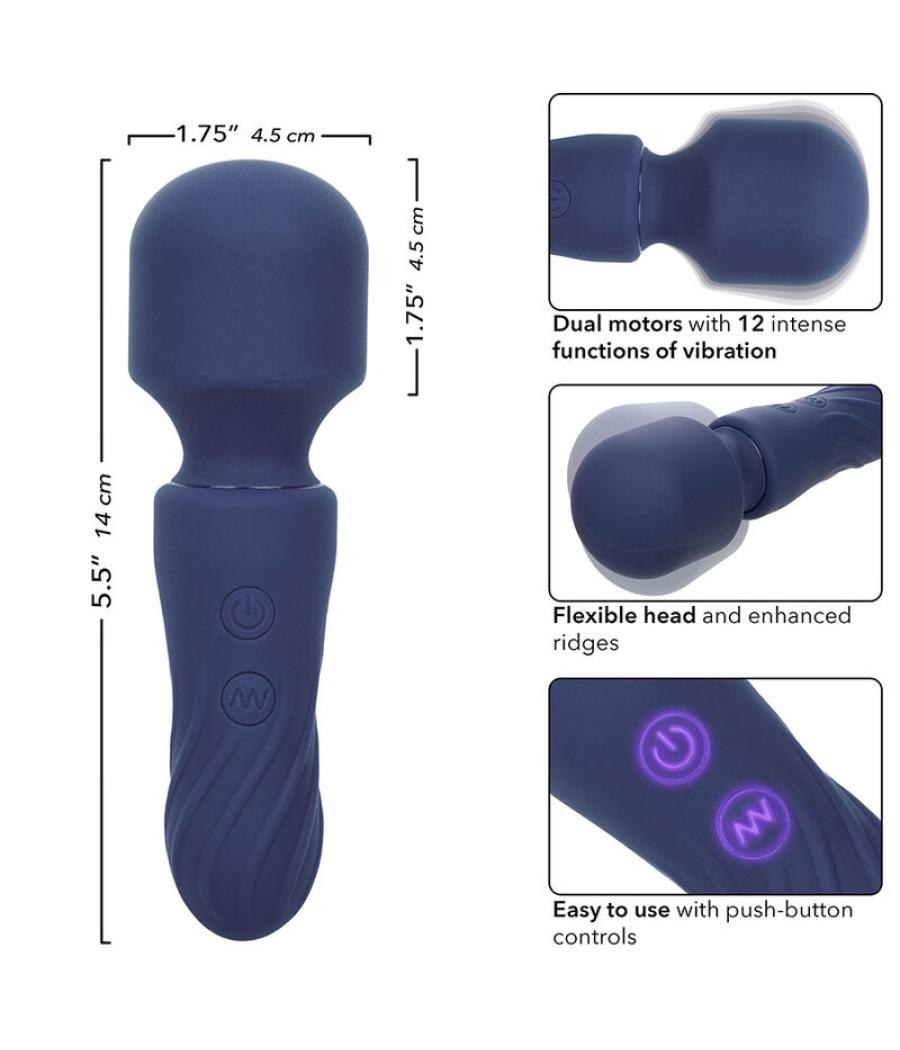 Calexotics - charisma charm masajeador 12 funciones morado
