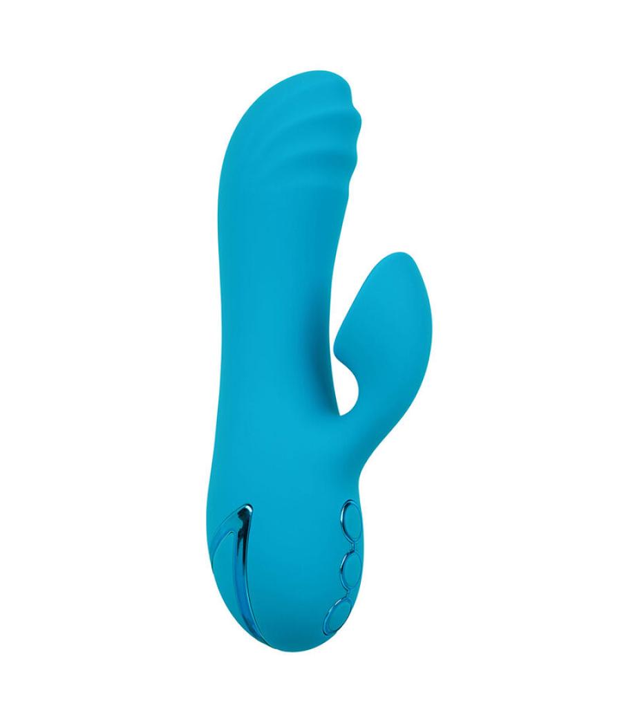 Calexotics - sunset beach seducer vibrador y estimulador 10 funciones azul
