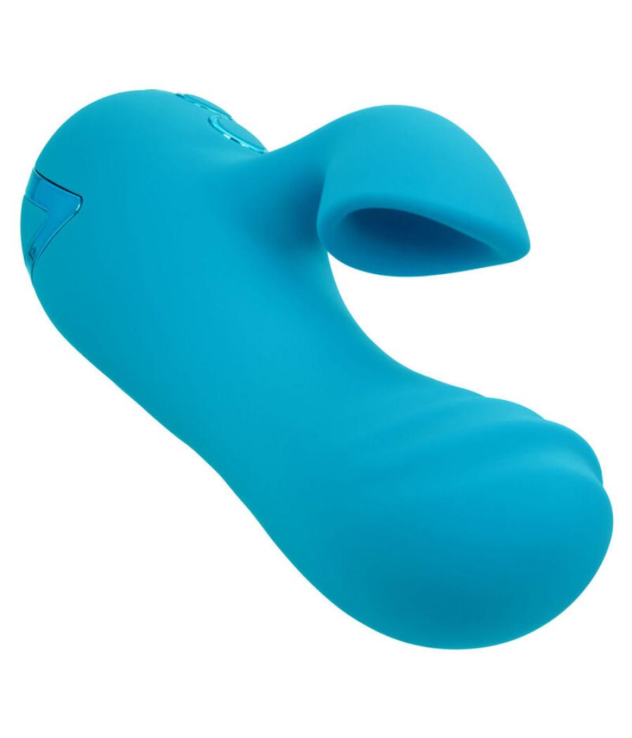 Calexotics - sunset beach seducer vibrador y estimulador 10 funciones azul
